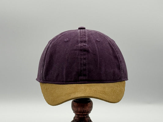 Short Brim Vintage Purple and Gold 紫色と金色