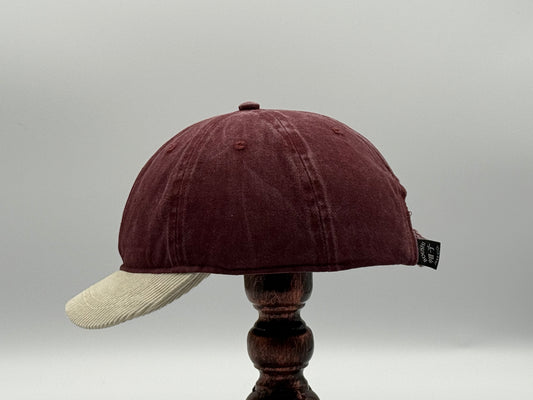 Short Brim Vintage Red