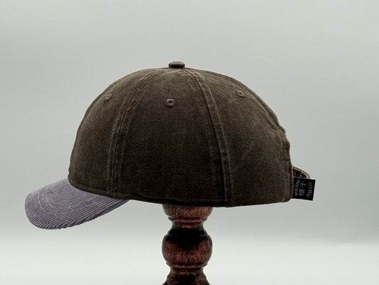Short Brim Vintage Black