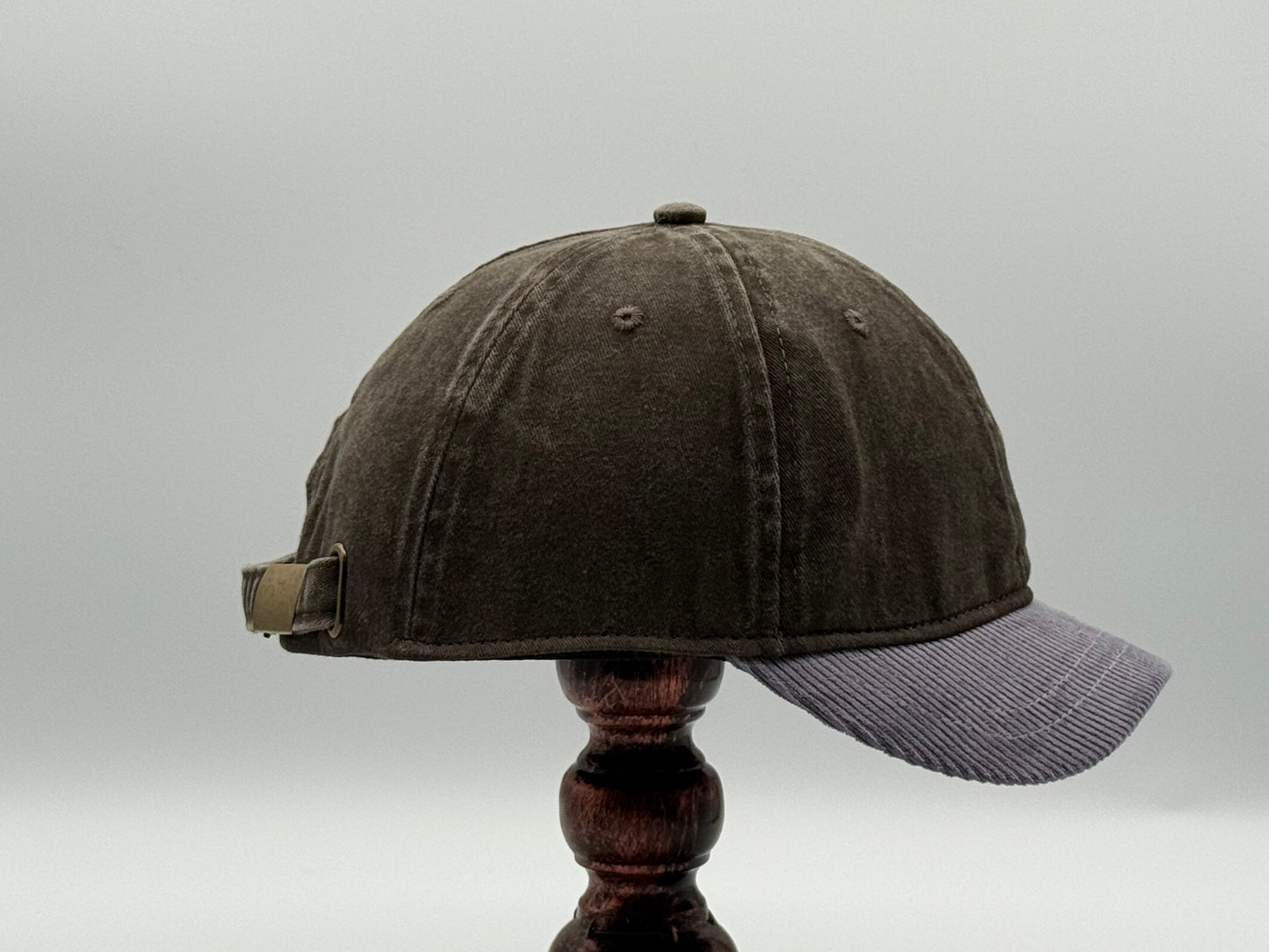 Short Brim Vintage Black