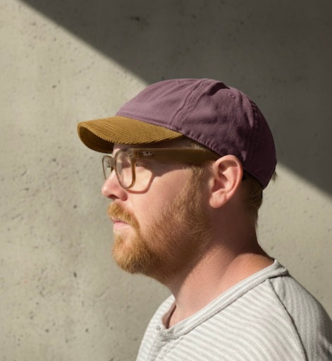 Short Brim Vintage Purple